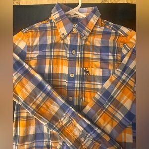 Boys Abercrombie muscle dress shirt size Med